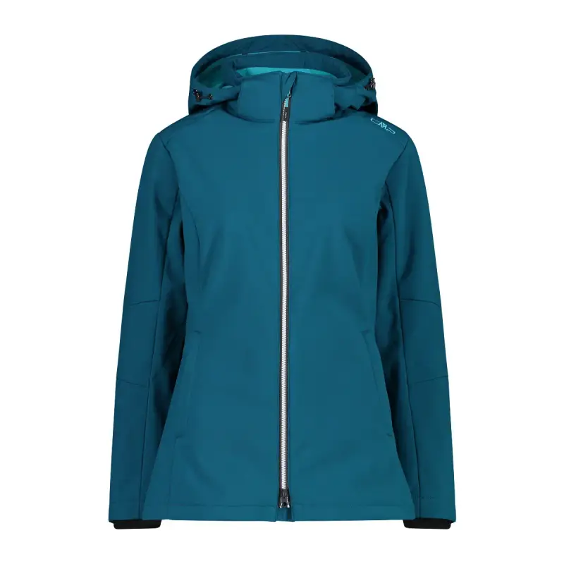 Giacca da trekking con cappuccio zip per donna CMP