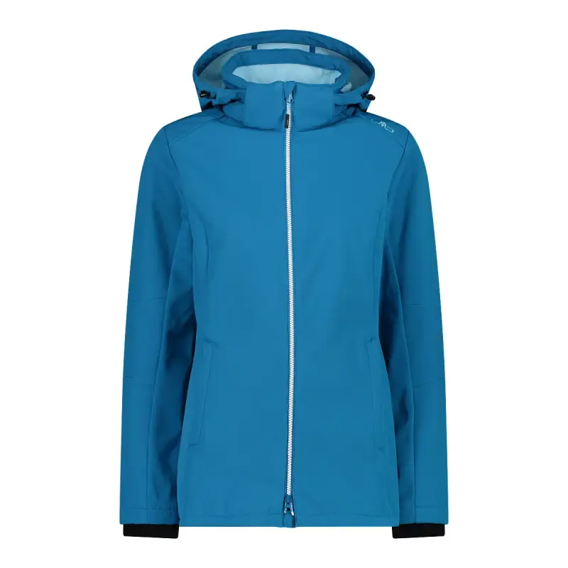 Giacca da trekking con cappuccio zip per donna CMP