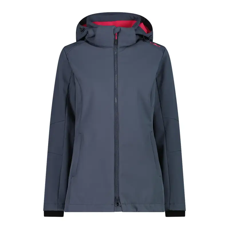 Giacca da trekking con cappuccio zip per donna CMP