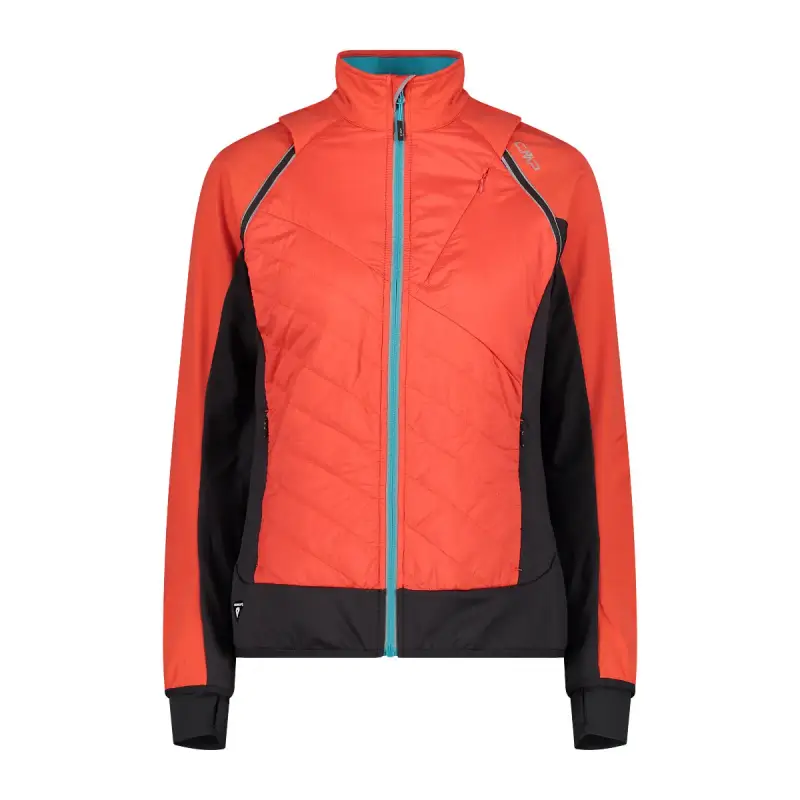 Giacca donna con maniche removibili CMP hybrid