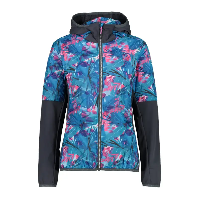 Giacca ibrida da donna con cappuccio CMP
