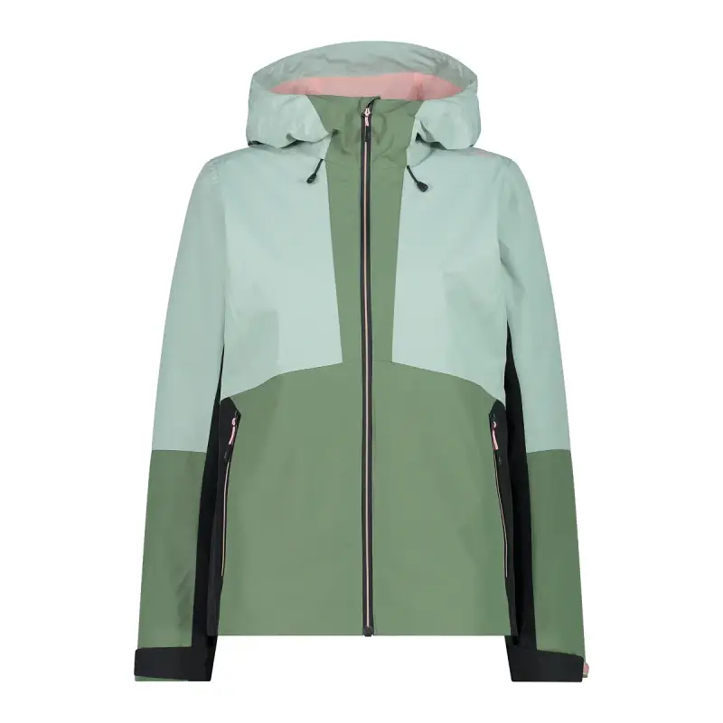 Giacca impermeabile con cappuccio fisso donna CMP