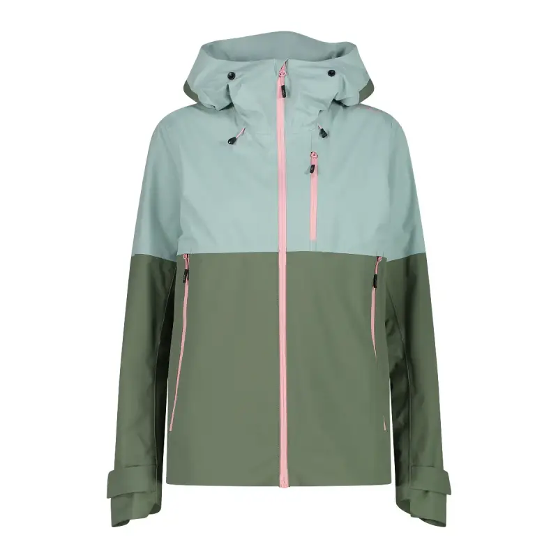 Giacca impermeabile con cappuccio fisso donna CMP