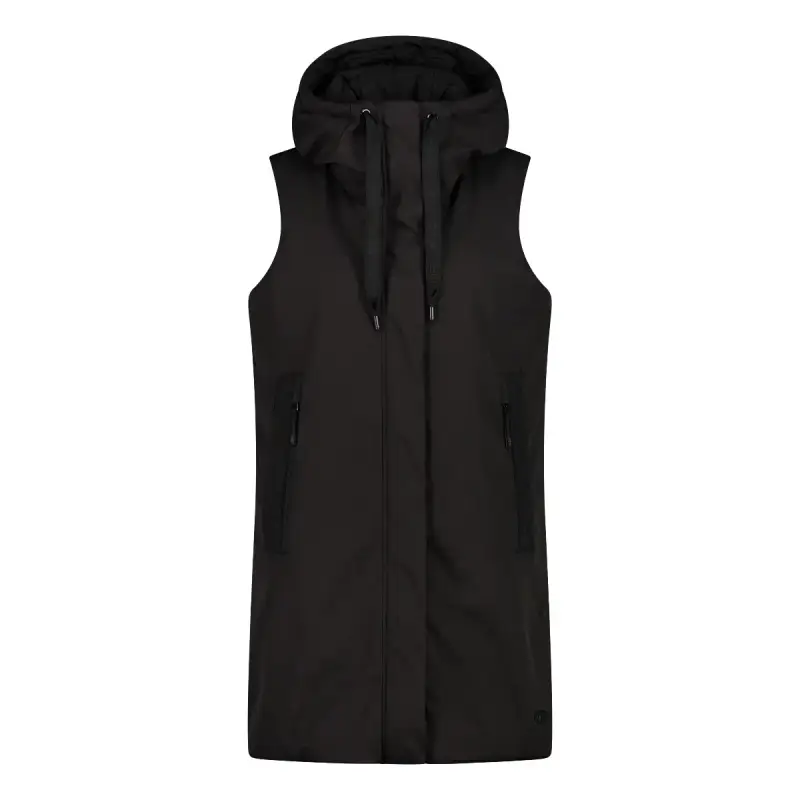 Gilet con cappuccio donna CMP