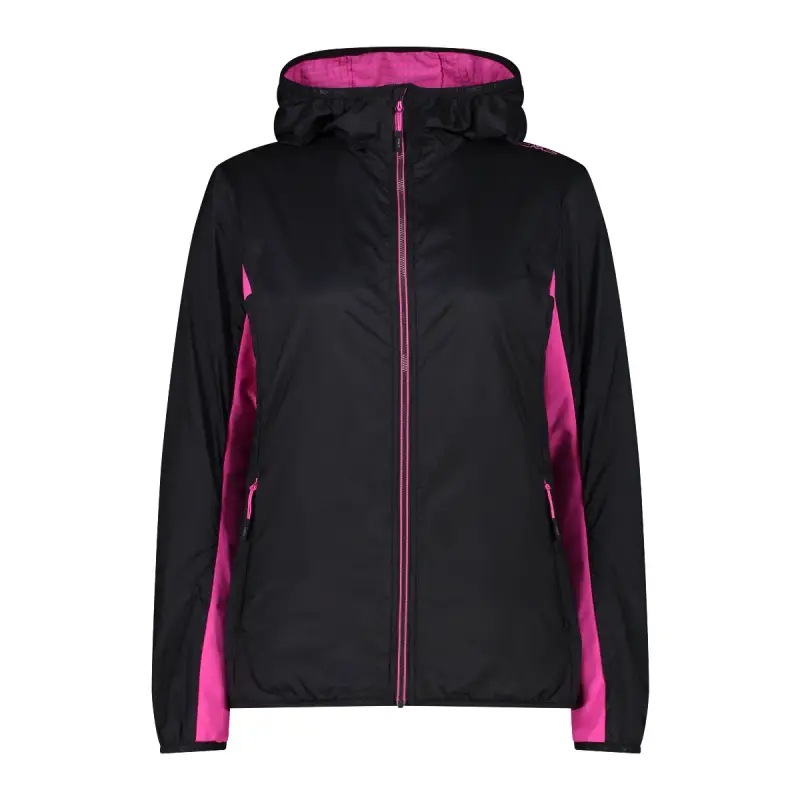 Gilet imbottito con cappuccio da donna CMP