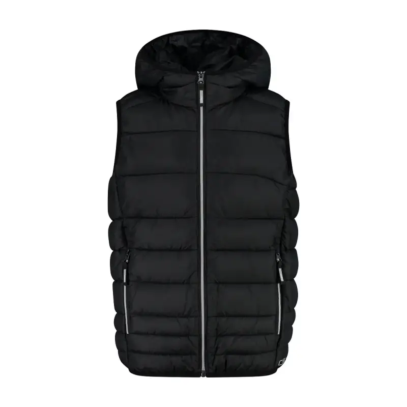 Gilet imbottito con cappuccio per bambini CMP