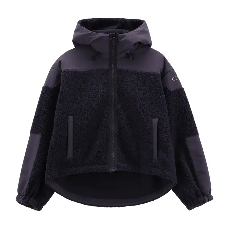 Gilet polare donna con cappuccio CMP