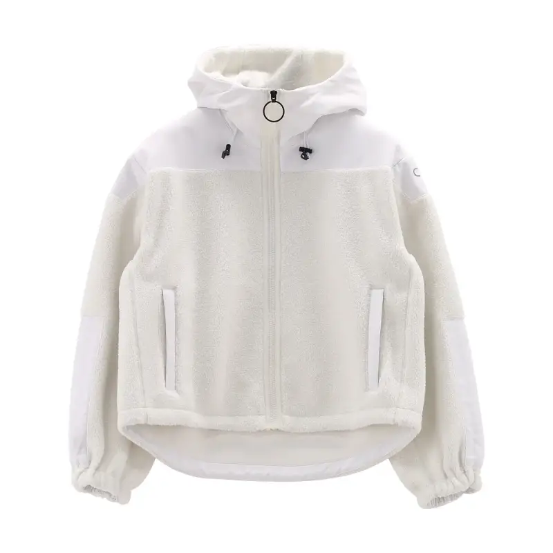 Gilet polare donna con cappuccio CMP