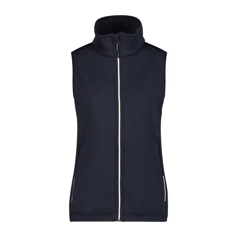 Gilet senza maniche in pile elasticizzato donna CMP