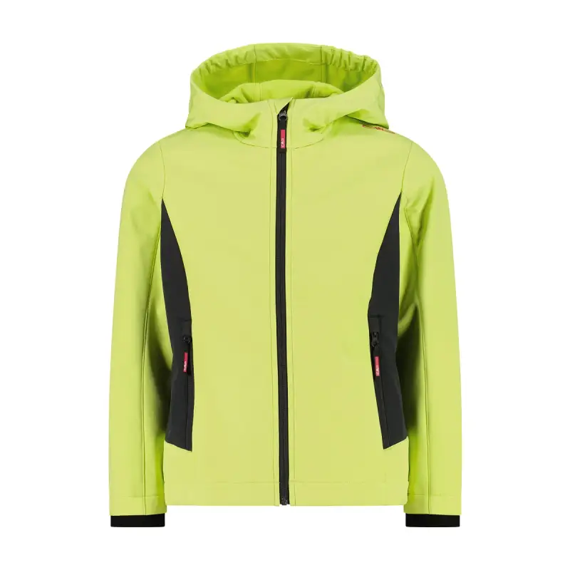 Giubbotto antivento con cappuccio per ragazza CMP