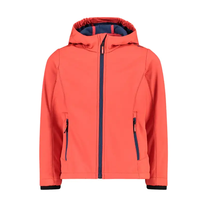 Giubbotto antivento con cappuccio per ragazza CMP