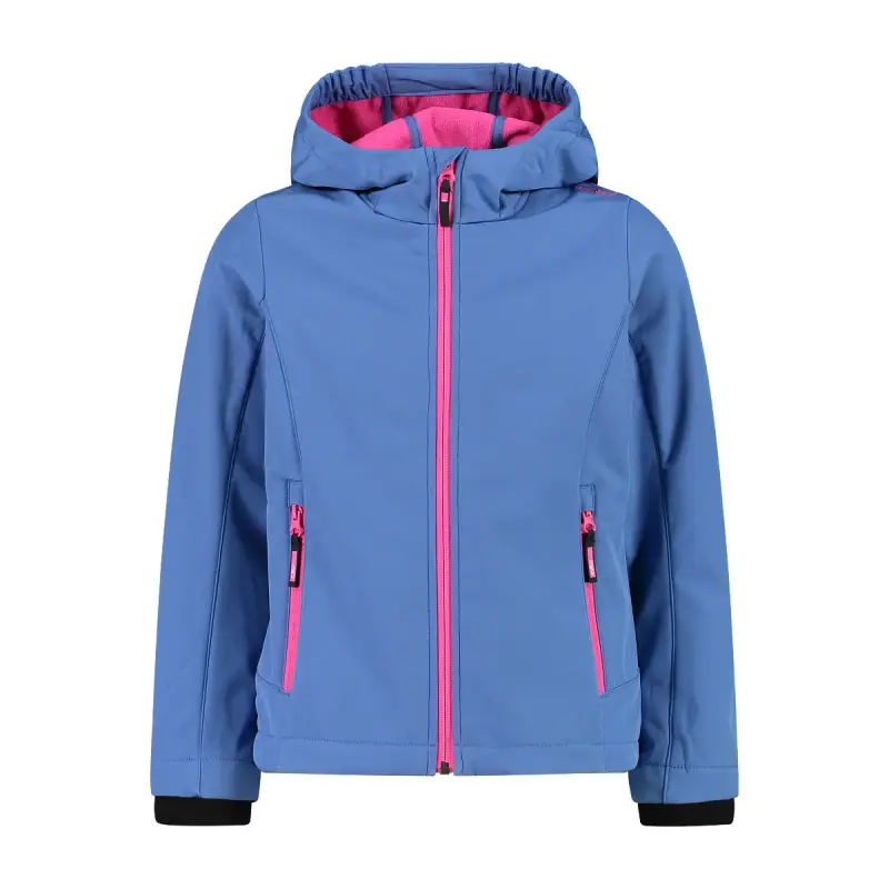 Giubbotto antivento con cappuccio per ragazza CMP