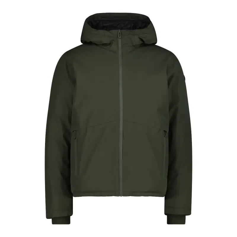 Impermeabile con cerniera con cappuccio CMP