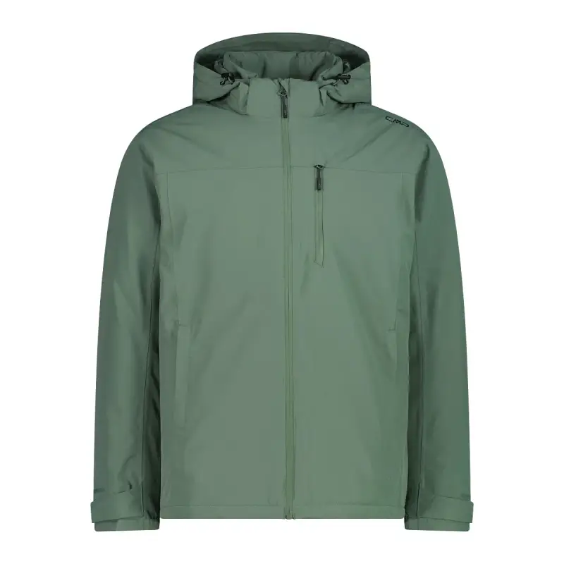 Impermeabile con cerniera con cappuccio CMP