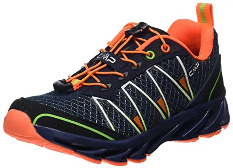 CMP Kids Altak Trail Shoe 2.0 Scarpe da Trail Running da Unisex - Bambini e ragazzi, Multicolor (Navy Mint Orange Fluo 97Bd), 25 EU