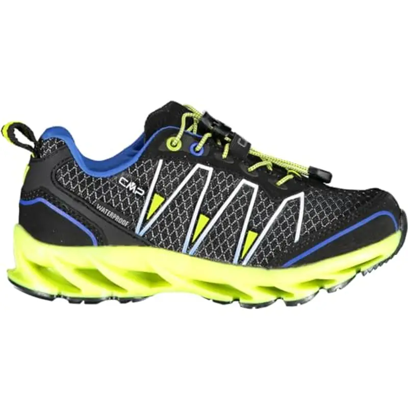 CMP KIDS ALTAK TRAIL SHOES WP 2.0, Scarpe Sportive da Bambini Unisex - Bambini e ragazzi, Nero-Acido, 35 EU miniatura 3