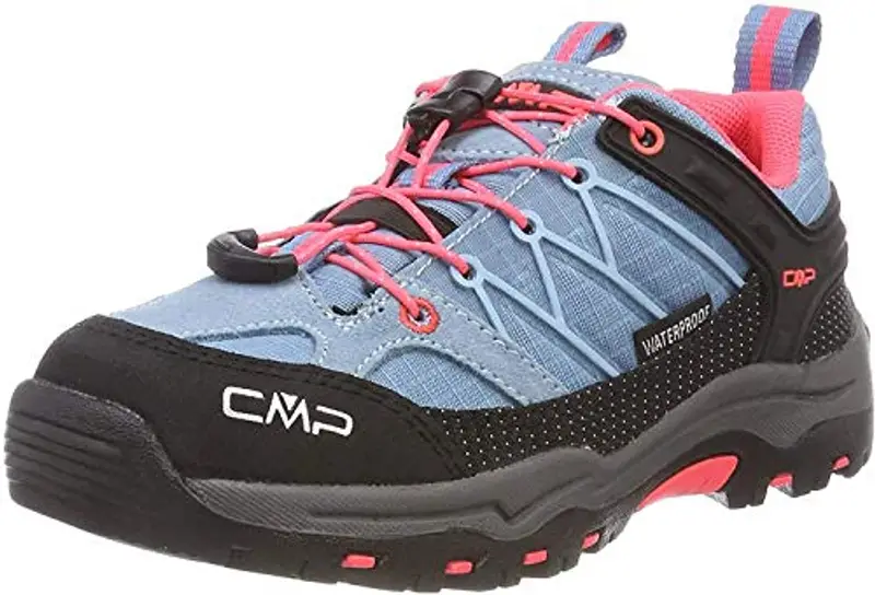 CMP Kids Rigel Low Trekking Shoes Wp, Scarpe da trekking Unisex - Bambini e ragazzi, Clorophilla
