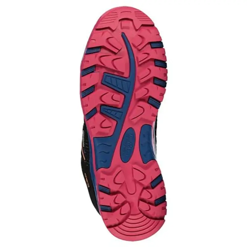 CMP Kids Rigel Low Trekking Shoes Wp, Scarpe da trekking Unisex - Bambini e ragazzi, Ocean-Fuxia, 37 EU miniatura 2