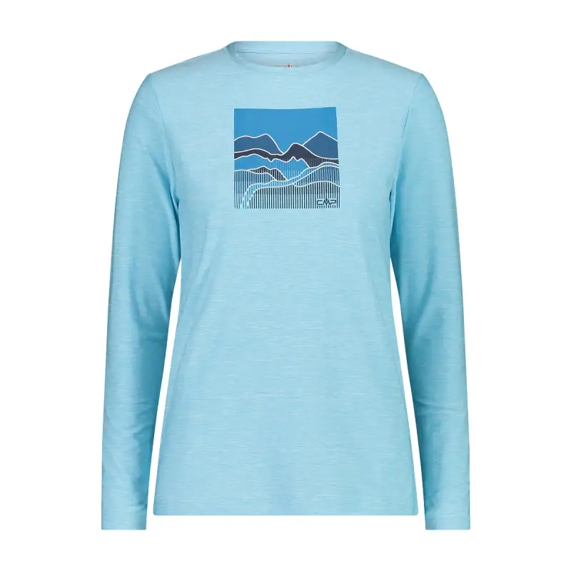 Maglietta a manica lunga da donna CMP