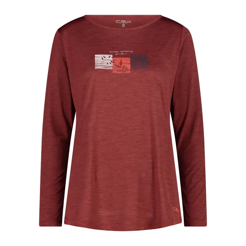 Maglietta a manica lunga da donna CMP
