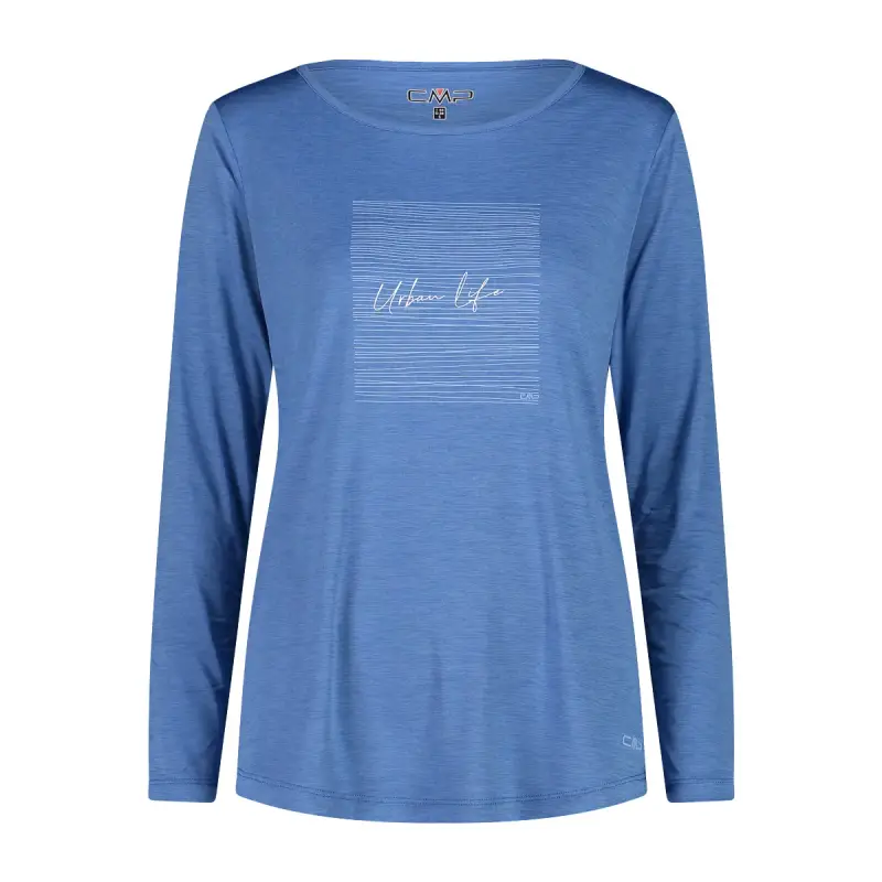 Maglietta a manica lunga da donna CMP