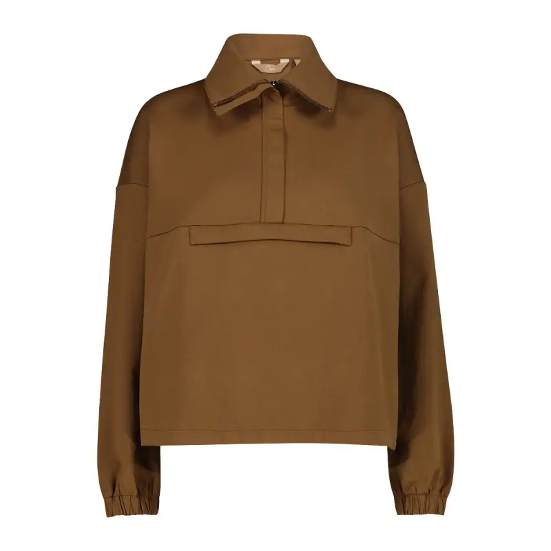 Maglione da donna con 1/2 di zip CMP
