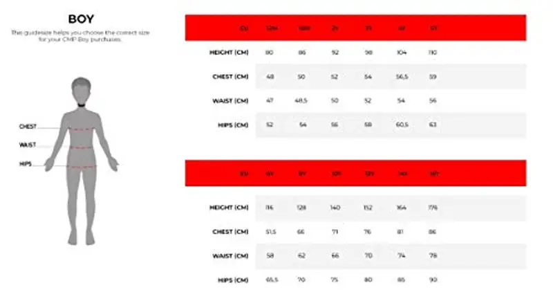 CMP Pantaloni bambino Bambino Nero 2096493 miniatura 3