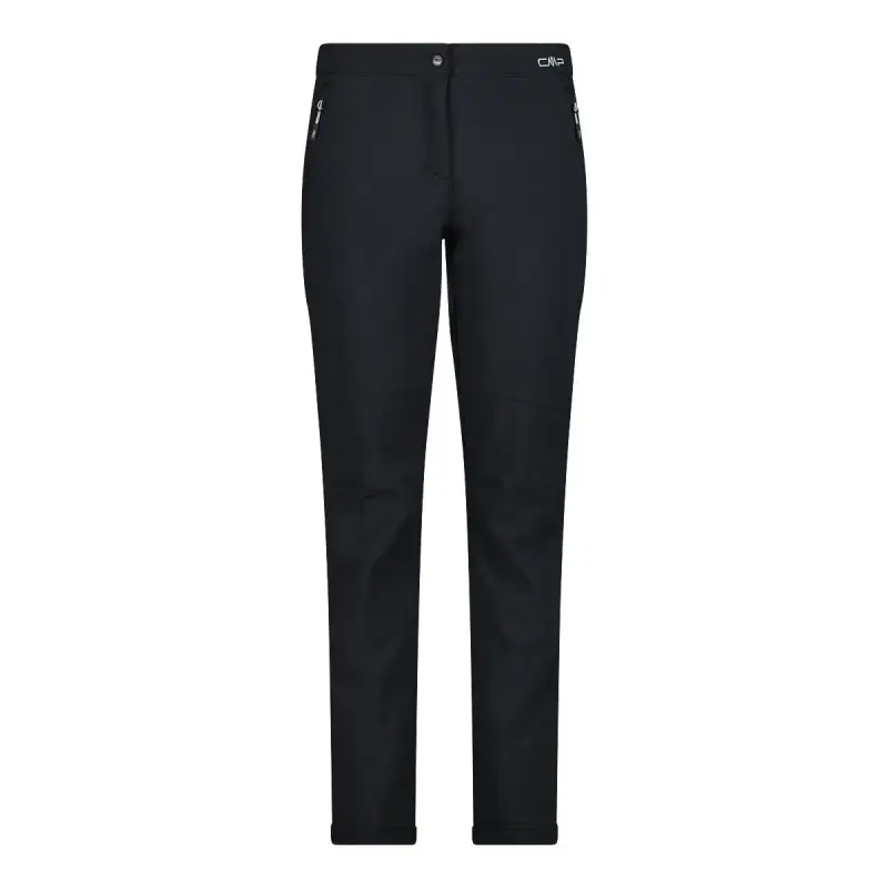 Pantaloni slim in softshell da donna CMP