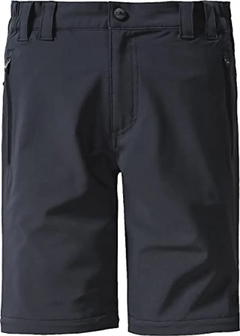 CMP Pantaloni Zip off Elasticizzati da Bambini, Antracite, 98 miniatura 3