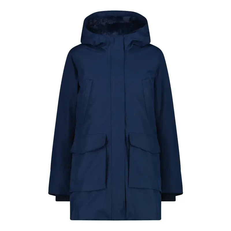 Parka con cappuccio da donna CMP