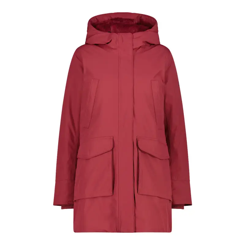 Parka con cappuccio da donna CMP