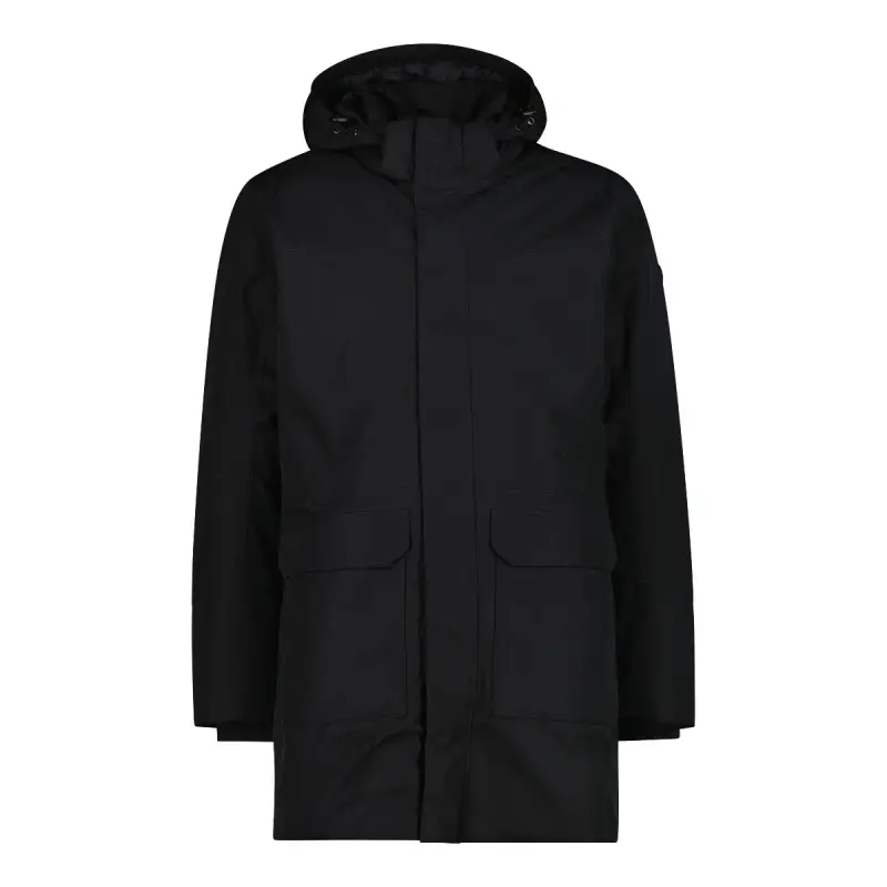 Parka con cappuccio zipato CMP