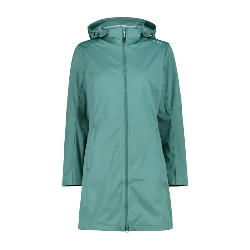 Parka con cappuccio zippered donna CMP