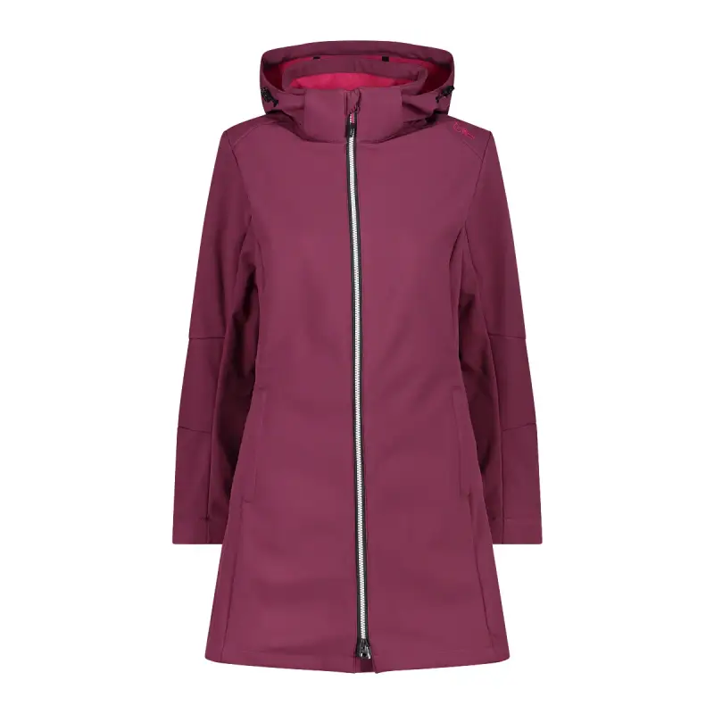 Parka con cappuccio zippered donna CMP
