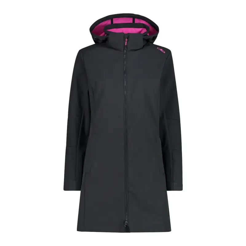 Parka con cappuccio zippered donna CMP