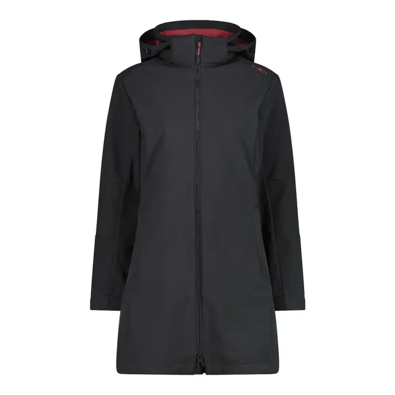 Parka con cappuccio zippered donna CMP