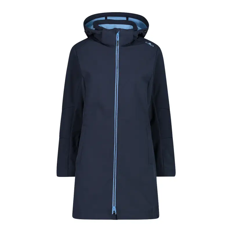 Parka con cappuccio zippered donna CMP