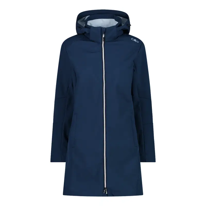 Parka con cappuccio zippered donna CMP