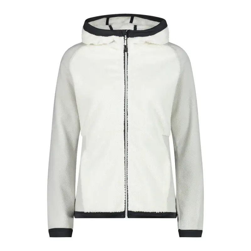 Pile con cappuccio da donna CMP