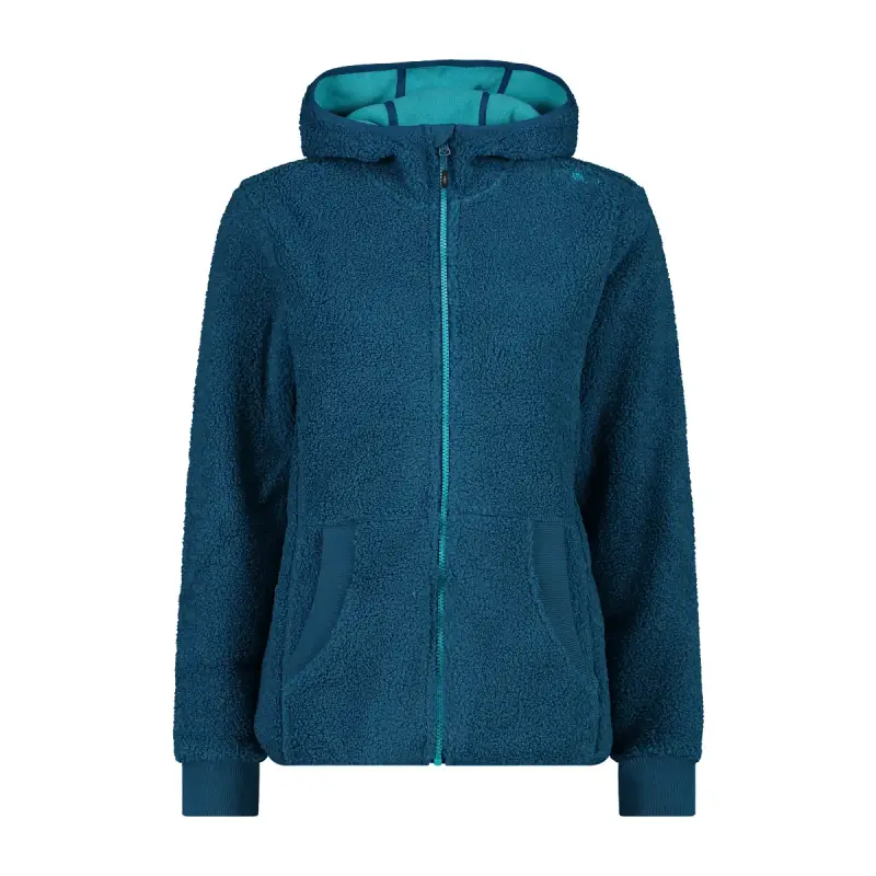 Pile con cappuccio da donna CMP