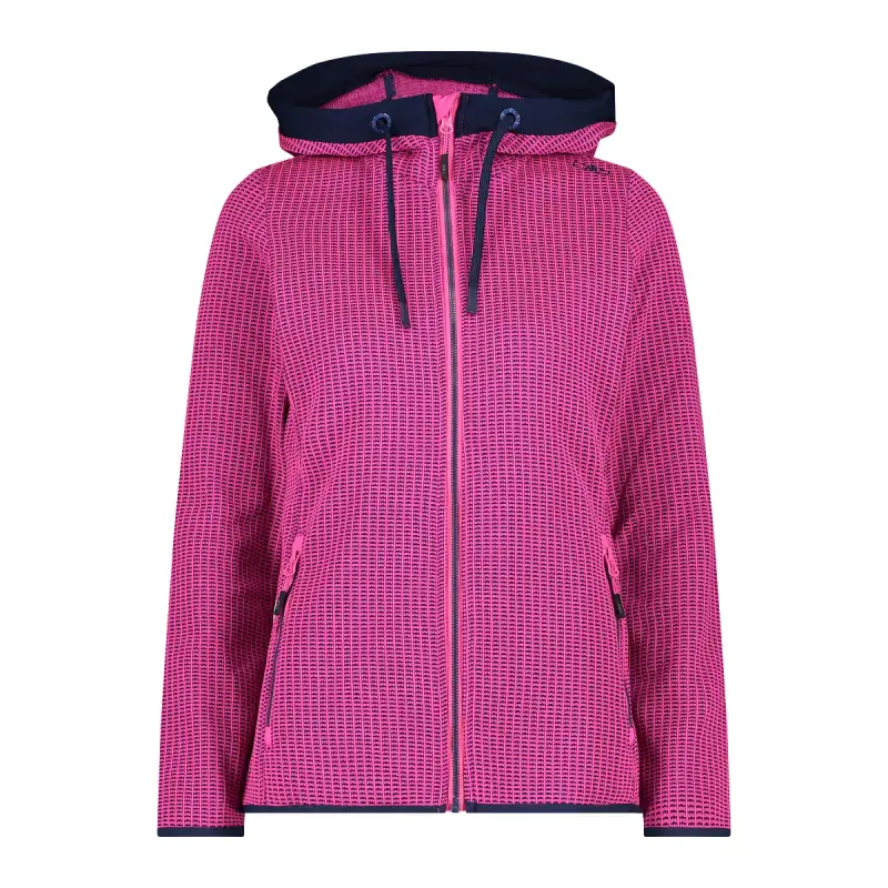 Pile con cappuccio da donna CMP