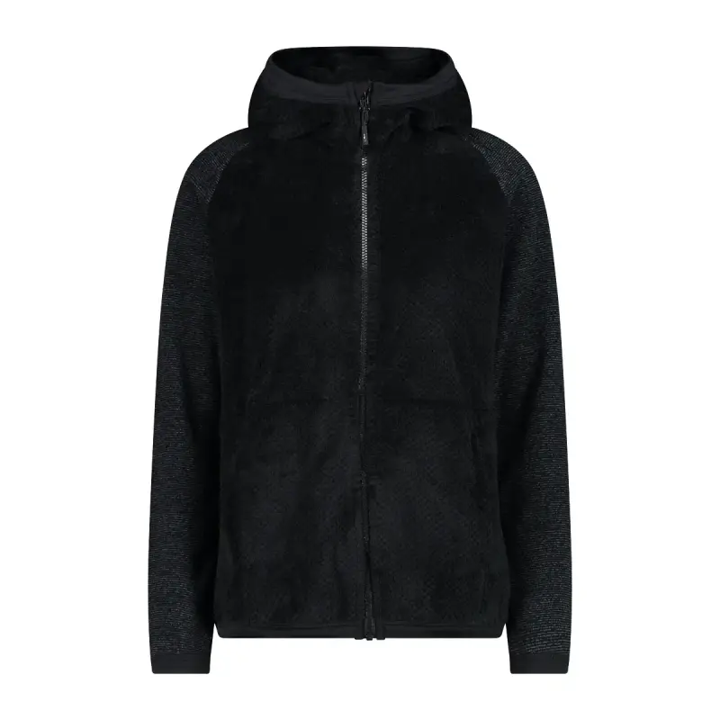 Pile con cappuccio da donna CMP