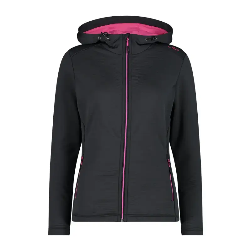 Pile con cappuccio da donna CMP