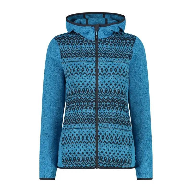 Pile con cappuccio da donna CMP