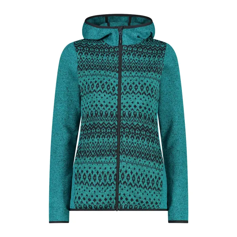 Pile con cappuccio da donna CMP