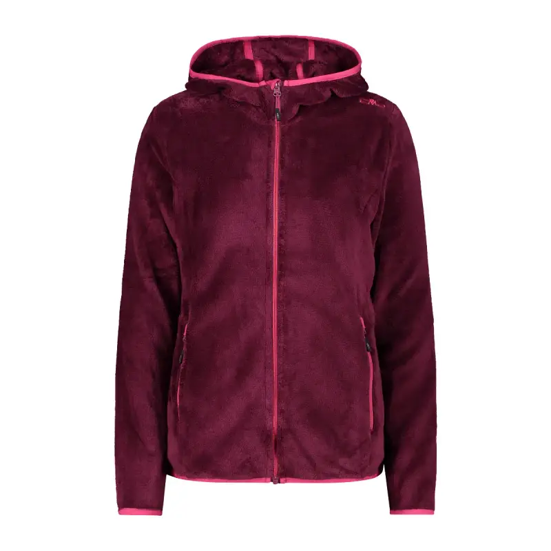 Pile con cappuccio da donna CMP