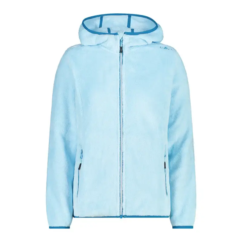 Pile con cappuccio da donna CMP