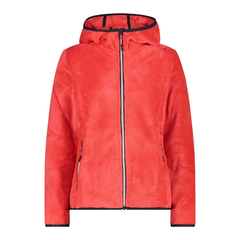 Pile con cappuccio da donna CMP