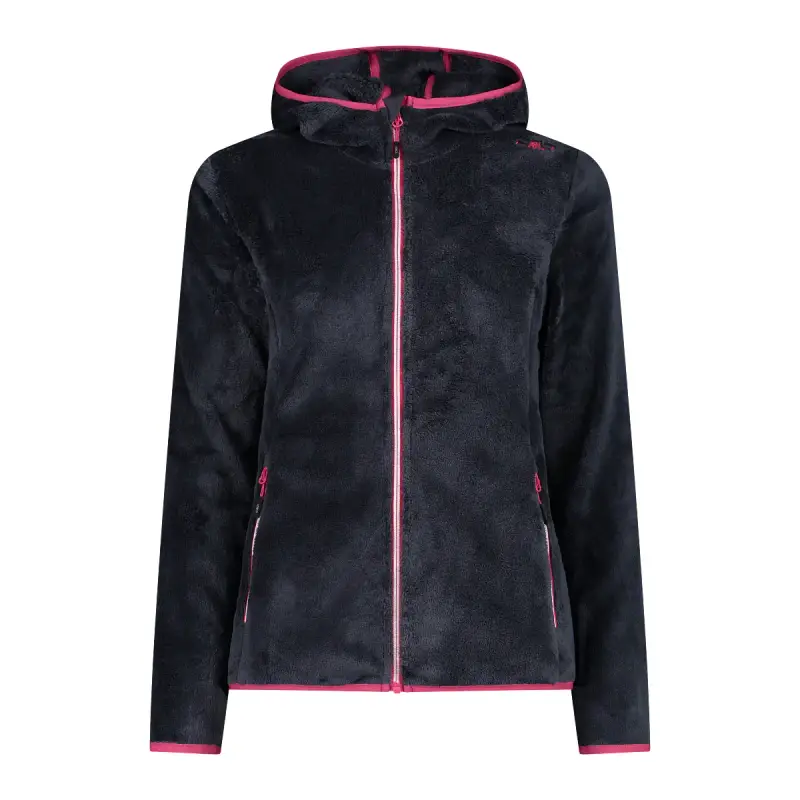 Pile con cappuccio da donna CMP