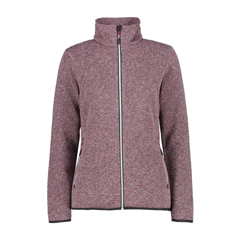 Pile con zip da donna CMP Zig-Zag Pattern